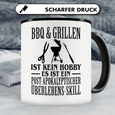 Tasse mit dem Motiv BBQ & Grillen ist kein Hobby - Ansicht 5