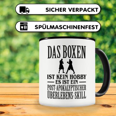 Tasse mit dem Motiv Das Boxen ist kein Hobby - Ansicht 4