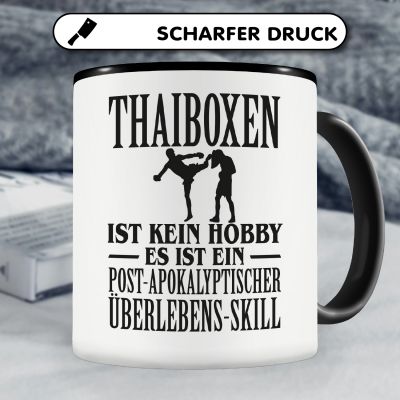 Tasse mit dem Motiv Thaiboxen ist kein Hobby - Ansicht 5