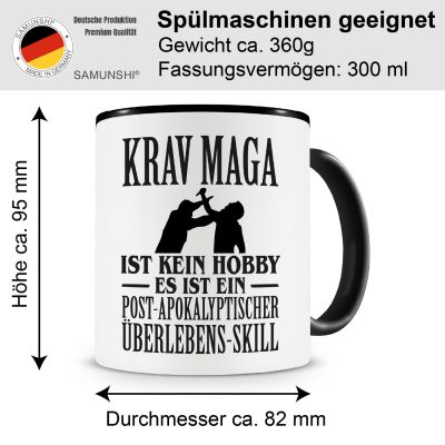 Tasse mit dem Motiv Krav Maga ist kein Hobby - Ansicht 2