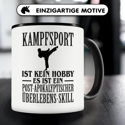 Tasse mit dem Motiv Kampfsport ist kein Hobby - Ansicht 3