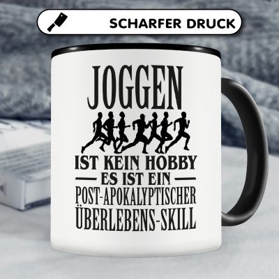 Tasse mit dem Motiv Joggen ist kein Hobby - Ansicht 5