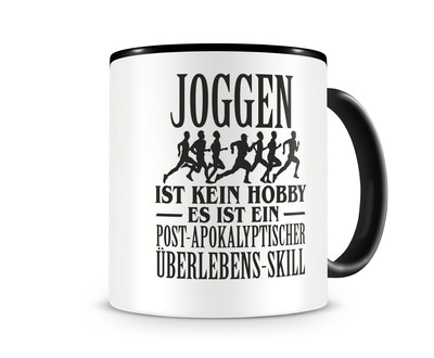 Tasse mit dem Motiv Joggen ist kein Hobby - Ansicht 1