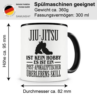 Tasse mit dem Motiv Jiu-Jitsu ist kein Hobby - Ansicht 2