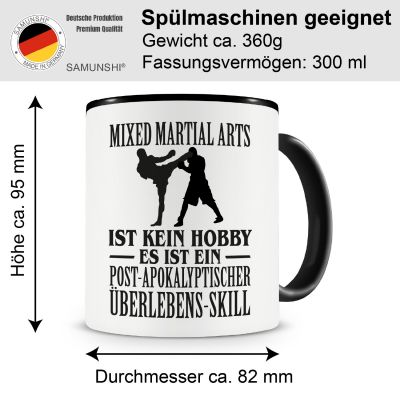 Tasse mit dem Motiv Mixed Martial Arts ist kein Hobby - Ansicht 2