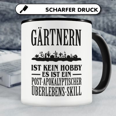 Tasse mit dem Motiv Grtnern ist kein Hobby - Ansicht 5