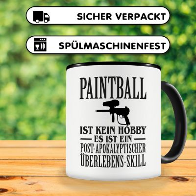 Tasse mit dem Motiv Paintball ist kein Hobby - Ansicht 4
