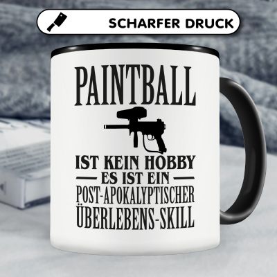 Tasse mit dem Motiv Paintball ist kein Hobby - Ansicht 5