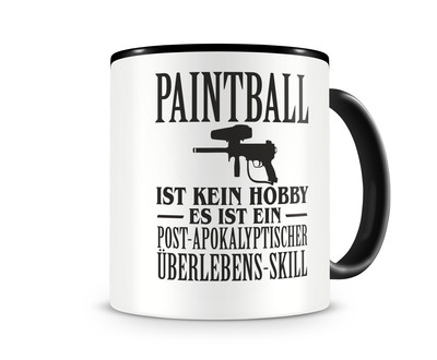 Tasse mit dem Motiv Paintball ist kein Hobby - Ansicht 1