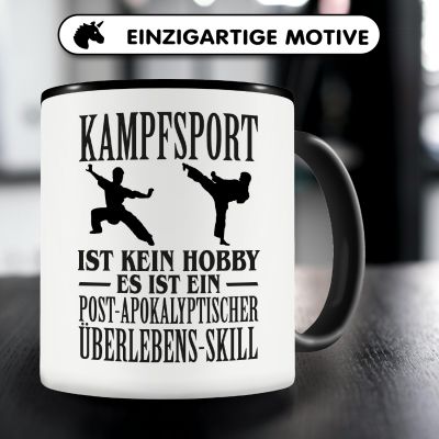 Tasse mit dem Motiv Kampfsport ist kein Hobby - Ansicht 3