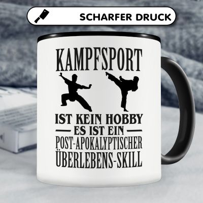 Tasse mit dem Motiv Kampfsport ist kein Hobby - Ansicht 5