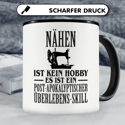 Tasse mit dem Motiv Nhen ist kein Hobby - Ansicht 5