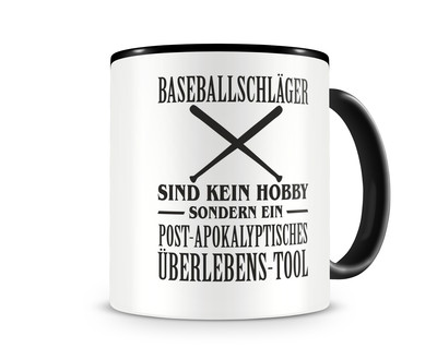 Tasse mit dem Motiv Baseballschlger sind kein Hobby - Ansicht 1