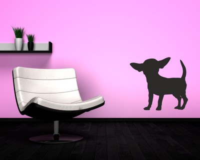Chihuahua Wandtattoo - Ansicht 2