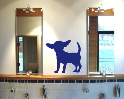 Chihuahua Wandtattoo - Ansicht 3