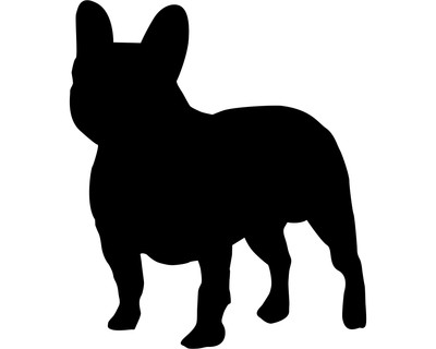 Franzsische Bulldogge Wandtattoo