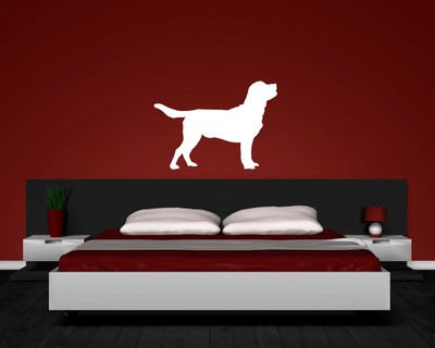 Labrador Retriever Wandtattoo - Ansicht 2