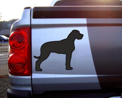 Deutsche Dogge Autoaufkleber - Ansicht 2