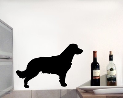 Golden Retriever Wandtattoo - Ansicht 2