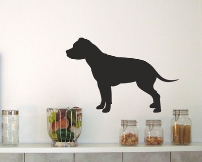 Staffordshire Terrier Wandtattoo - Ansicht 3