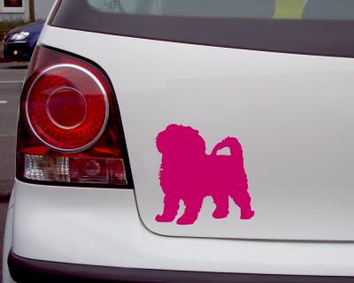 Bolonka Zwetna Autoaufkleber - Ansicht 2