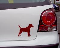 Jack Russell Terrier Autoaufkleber