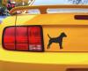 Jack Russell Terrier Autoaufkleber Aufkleber