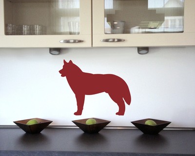 Husky Wandtattoo - Ansicht 3