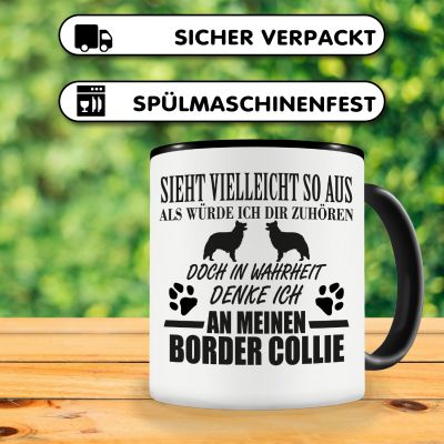 Tasse mit dem Motiv Ich denke an meinen Border Collie - Ansicht 4