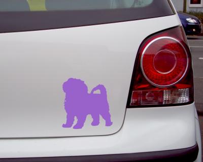 Shih-Tzu Autoaufkleber - Ansicht 2