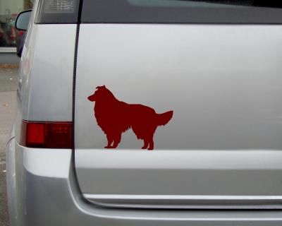 Collie Autoaufkleber