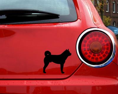 Akita Autoaufkleber - Ansicht 2