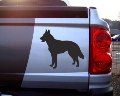Malinois Autoaufkleber - Ansicht 2