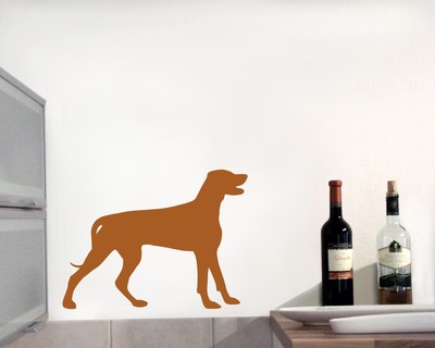 Weimaraner Wandtattoo - Ansicht 2