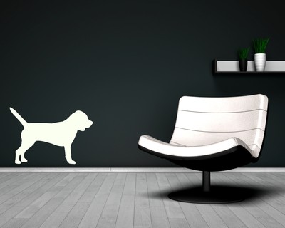 Beagle Wandtattoo - Ansicht 2