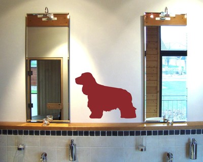 Cocker Spaniel Wandtattoo - Ansicht 2