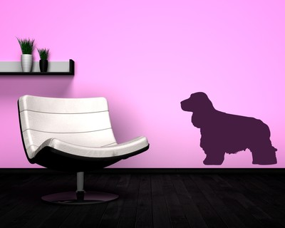 Cocker Spaniel Wandtattoo - Ansicht 3