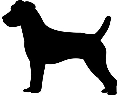 Parson Russell Terrier Wandtattoo