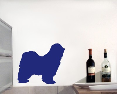 Tibet Terrier Wandtattoo - Ansicht 2