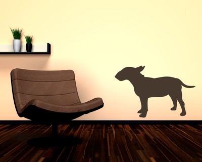 Bullterrier Wandtattoo - Ansicht 2