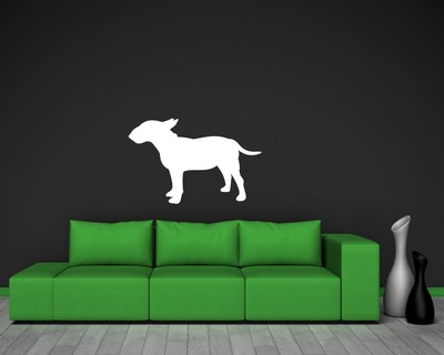 Bullterrier Wandtattoo - Ansicht 3