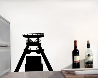 Zeche Zollverein Wandtattoo - Ansicht 2