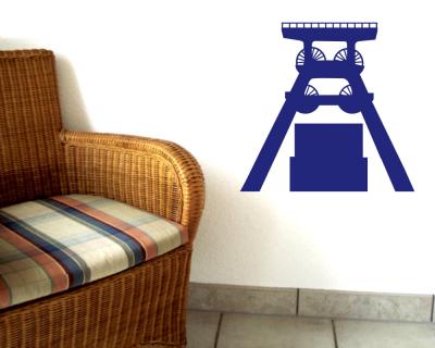 Zeche Zollverein Wandtattoo - Ansicht 3