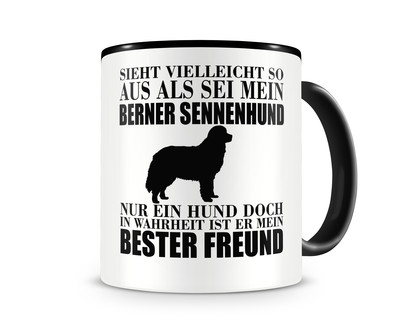 Tasse mit dem Motiv Berner Sennenhund mein bester Freund