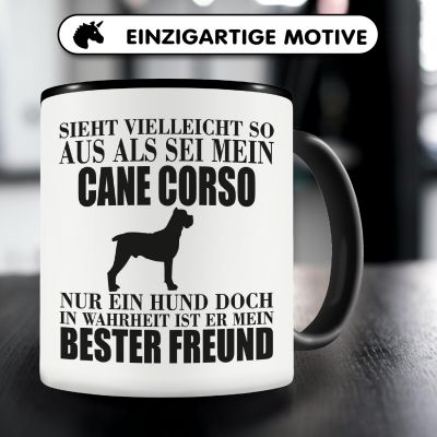Tasse mit dem Motiv Cane Corso mein bester Freund - Ansicht 3