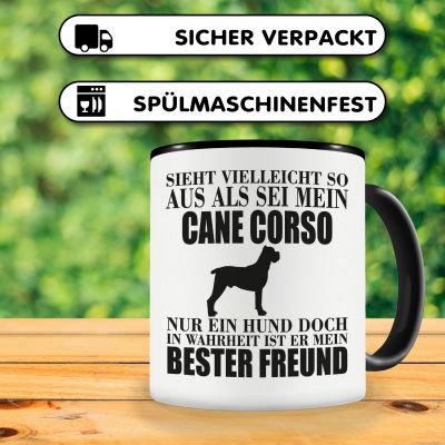 Tasse mit dem Motiv Cane Corso mein bester Freund - Ansicht 4