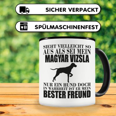 Tasse mit dem Motiv Magyar Vizsla mein bester Freund - Ansicht 4