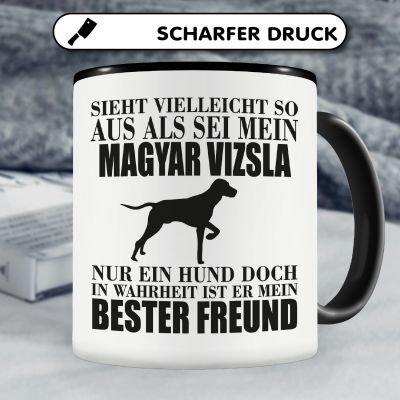 Tasse mit dem Motiv Magyar Vizsla mein bester Freund - Ansicht 5