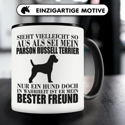 Tasse mit dem Motiv Parson Russell Terrier mein bester Freund - Ansicht 3
