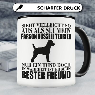 Tasse mit dem Motiv Parson Russell Terrier mein bester Freund - Ansicht 5